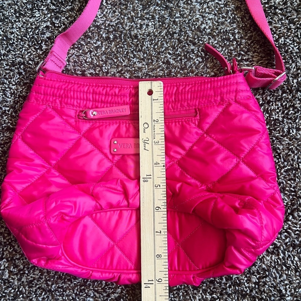 Vera Bradley Pink Quilted Crossbody Bag - Picture 6 of 7